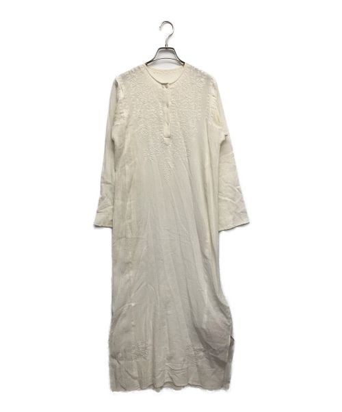 TODAYFUL（トゥデイフル）TODAYFUL (トゥデイフル) Embroidery Gauze Dress ホワイト サイズ:38の古着・服飾アイテム