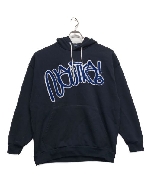 NAUTICA（ノーティカ）NAUTICA (ノーティカ) ロゴプルオーバーパーカー ネイビー サイズ:Mの古着・服飾アイテム