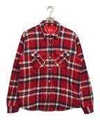 SUPREMEシュプリーム）の古着「Quilted Flannel Shirt」｜レッド