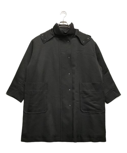 HiROMITHi STLE（ヒロミシスル）HiROMITHi STLE (ヒロミシスル) フーデッドロングコート ブラック サイズ:Fの古着・服飾アイテム