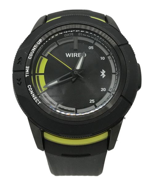 WIRED（ワイアード）WIRED (ワイアード) 腕時計 ブラックの古着・服飾アイテム