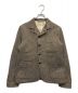 45R（フォーティーファイブアール）の古着「カルゼコットンツイードのジャケット」｜ブラウン