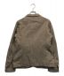 45R (フォーティーファイブアール) カルゼコットンツイードのジャケット ブラウン サイズ:3：18000円