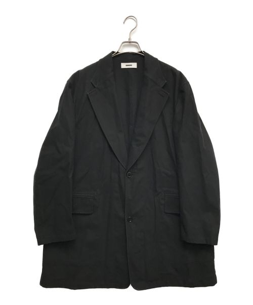 REVERBERATE（リバーバレイト）REVERBERATE (リバーバレイト) ロングジャケット ブラック サイズ:40の古着・服飾アイテム