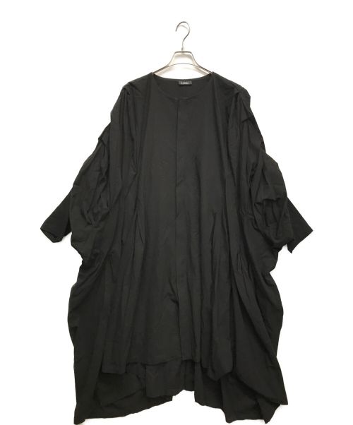 LIMI feu（リミフゥ）LIMI feu (リミフゥ) ノーカラーデザインワンピース ブラック サイズ:Sの古着・服飾アイテム