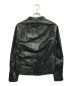 AQUELUE (アキュール) Shama (シャマ) レザージャケット ブラック サイズ:38：5800円