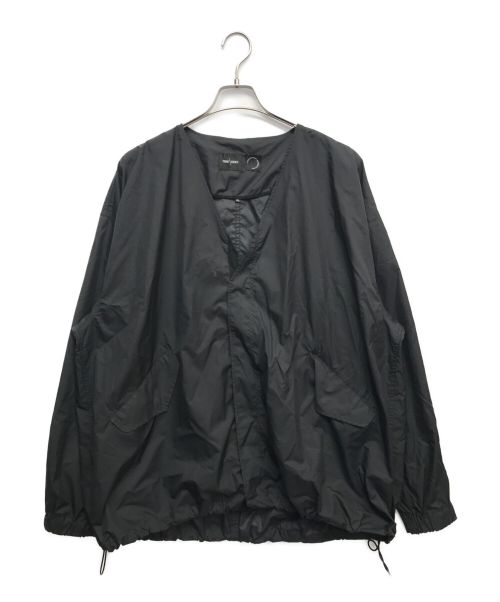 STUMPSTAMP（ストンプスタンプ）STUMPSTAMP (ストンプスタンプ) FAKIE STANCE (フェイキースタンス) ノーカラーナイロンジャケット ブラック サイズ:XLの古着・服飾アイテム