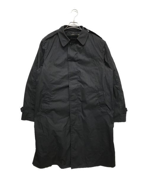 US NAVY（ユーエスネイビー）US NAVY (ユーエスネイビー) All Weather coat ブラック サイズ:42の古着・服飾アイテム