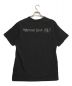 Dior Homme (ディオール オム) 19AWレイモンドペティボーン刺繍ロゴ 半袖Tシャツ ブラック サイズ:M：29800円