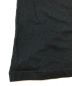 中古・古着 Yohji Yamamoto pour homme (ヨウジヤマモト プールオム) レースアップラウンドネックショートスリーブTシャツ ブラック サイズ:3：10800円