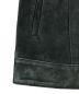 中古・古着 ETONNE (エトネ) スウェードジャケット ブラック サイズ:L：5800円