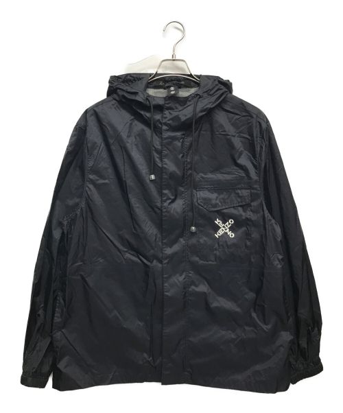 KENZO（ケンゾー）KENZO (ケンゾー) ロゴレインジャケット ブラック サイズ:Mの古着・服飾アイテム