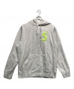 SUPREMEシュプリーム）の古着「S Logo Hooded Sweatshirt」｜グレー