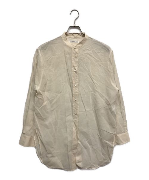 R'IAM-Plage（リアムプラージュ）R'IAM-PLAGE (リアムプラージュ) オーガンジーチュニックシャツ アイボリー サイズ:記載なしの古着・服飾アイテム