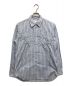 COMME des GARCONS SHIRT（コムデギャルソンシャツ）の古着「ビッグスターストライプシャツ」｜ブルー
