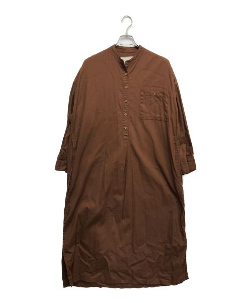 TODAYFUL（トゥデイフル）TODAYFUL (トゥデイフル) コットンツイルシャツドレス ブラウン サイズ:36の古着・服飾アイテム
