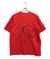 stussy (ステューシー) バックプリントTシャツ レッド サイズ:L：5000円