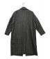 la.f (ラ・エフ) シェットランドヘリンボンオーバーチェスターコート ブラック サイズ:2S：7800円