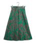 Yves Saint Laurent（イヴサンローラン）の古着「総柄スカート」｜ベージュ×グリーン
