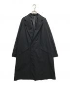 UNITED ARROWS TOKYOユナイテッドアローズトウキョウ）の古着「ディクロス サイドスリット ラグランスリーブ コート」｜ネイビー