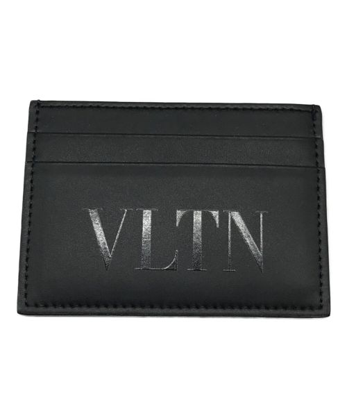 VALENTINO（ヴァレンティノ）VALENTINO (ヴァレンティノ) カードケース ブラックの古着・服飾アイテム
