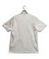 COMME des GARCONS HOMME (コムデギャルソン オム) 綿天竺 ロゴTシャツ ホワイト サイズ:L：7000円