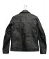 UNDERCOVER (アンダーカバー) ダブルライダースジャケット ブラック サイズ:2：90000円
