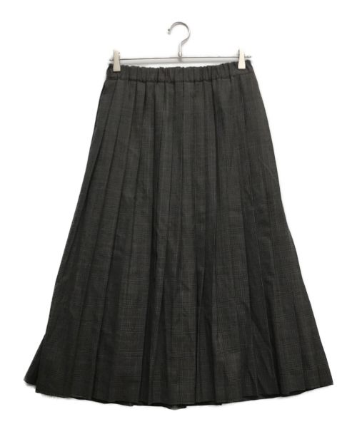 KAGURE（カグレ）kagure (カグレ) ウールプリーツスカート グレー サイズ:Freeの古着・服飾アイテム