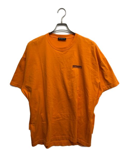 BALENCIAGA（バレンシアガ）BALENCIAGA (バレンシアガ) スピードハンタープリントTシャツ オレンジ サイズ:Mの古着・服飾アイテム