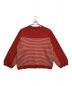 NOMA t.d. (ノーマティーディー) Damage Stripe Sweater レッド サイズ:3：8000円