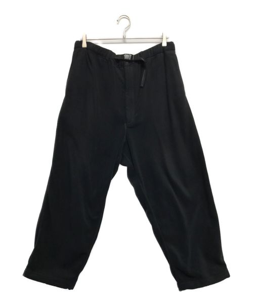 yokosakamoto（ヨウコサカモト）yokosakamoto (ヨウコサカモト) フリースパンツ ブラック サイズ:Lの古着・服飾アイテム