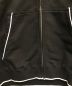 中古・古着 X-LARGE (エクストララージ) パイピング ジップアップフーデッド スウェットシャツ ブラック サイズ:XL：11000円