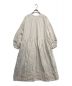 nest Robe (ネストローブ) リネン近江晒レース切り替え袖ワンピース アイボリー サイズ:F：23000円