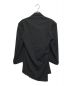 YOHJI YAMAMOTO (ヨウジヤマモト) アシンメトリーデザインジャケット ブラック サイズ:1：10000円