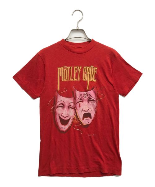 Motley Crue（モトリー・クルー）MOTLEY CRUE (モトリー・クルー) 80ｓTシャツ レッド サイズ:Sの古着・服飾アイテム