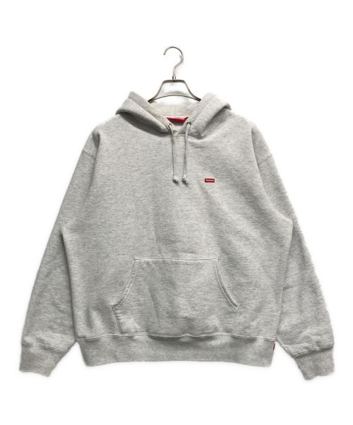 SUPREME（シュプリーム）Supreme (シュプリーム) small box hooded sweatshirt グレー サイズ:Mの古着・服飾アイテム