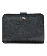 FURLA (フルラ) 2つ折り財布 ブラック