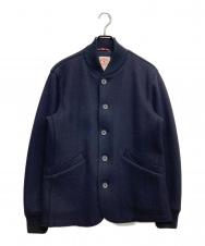 Brooks Brothers Red Fleece (ブルックスブラザーズレッドフリース) ウールブルゾン ネイビー サイズ:M