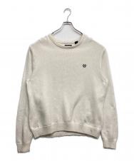 CHAPS (チャップス) コットンニット ホワイト サイズ:L