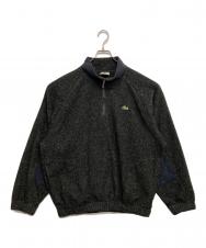 LACOSTE (ラコステ) ハーフジップジャケット ブラック サイズ:5