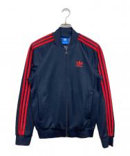 adidas (アディダス) トラックジャケット ネイビー サイズ:S