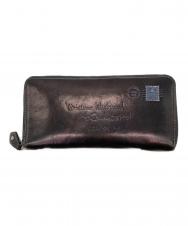 Vivienne Westwood (ヴィヴィアンウエストウッド) ラウンドジップウォレット ブラック