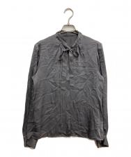 BALLSEY (ボールジィ) シルク長袖ブラウス グレー サイズ:38