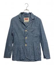 LEVI'S (リーバイス) REFINED BLAZER BLUE CHAMBRAY ブルー サイズ:M
