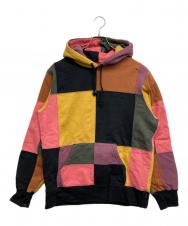 Supreme (シュプリーム) Patchwork Hoodie マルチカラー サイズ:M