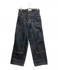 SUGARHILL (シュガーヒル) CLASSIC DOUBLE KNEE DENIM PANTS インディゴ サイズ:32