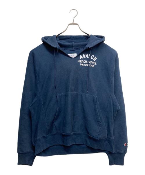 Champion (チャンピオン) AVALON リバースウィーブパーカー ネイビー サイズ:L