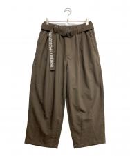 TIGHTBOOTH PRODUCTION (タイトブースプロダクション) TRO BAGGY SLACKS ブラウン サイズ:L