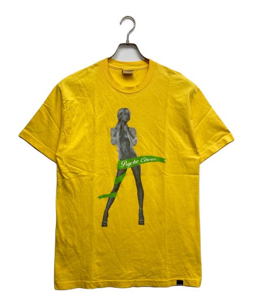 PSYCHO CIRCUS (サイコサーカス) プリントTシャツ イエロー サイズ:L