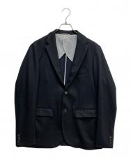 EDIFICE (エディフィス) WOOLMIXジャージJK ブラック サイズ:50